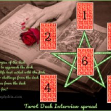 Tarot deck interview spread